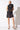 Yoru Embroidered Cotton Poplin Asymmetric Funnel Neck Dress
