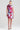 Mira Silk Twill Asymmetric Funnel Neck Dress