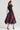 Niji Tie Dye Taffeta Origami Maxi Skirt
