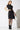 Taffeta Asymmetric Draped Dress
