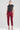 Textured Cotton Jacquard Ankle Pants