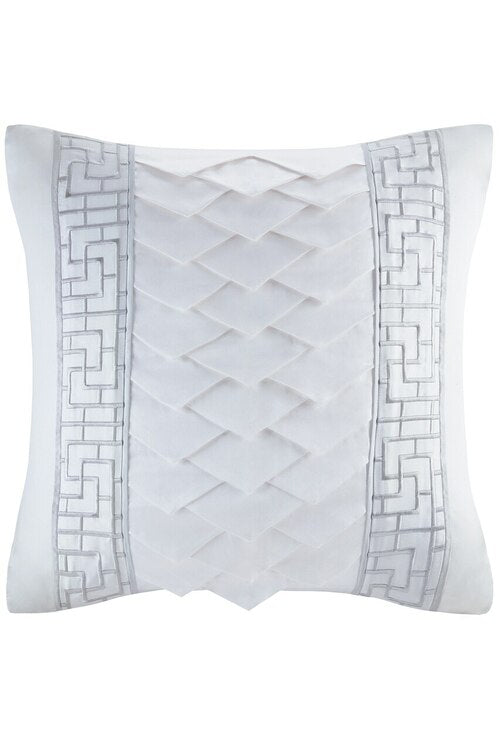 White Orchid Square Pillow