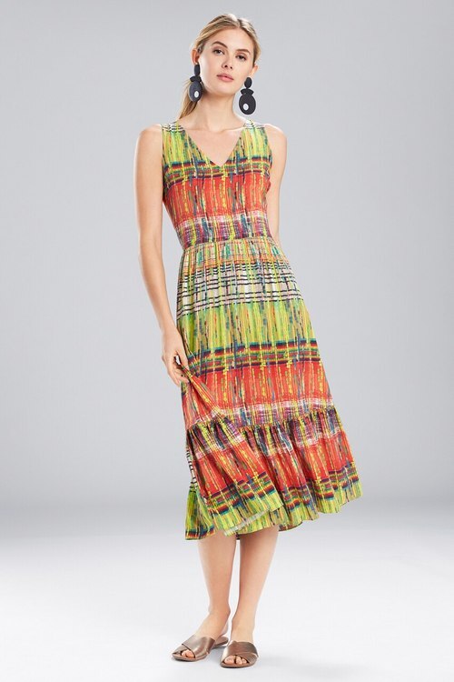 Jeepney and Map Sundress - multi