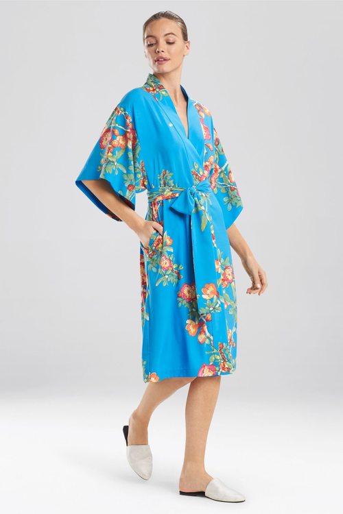 Cyprus Robe - malibu blue