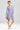 Feathers Essentials Long Sleeve Sleepshirt - heather periwinkle grey