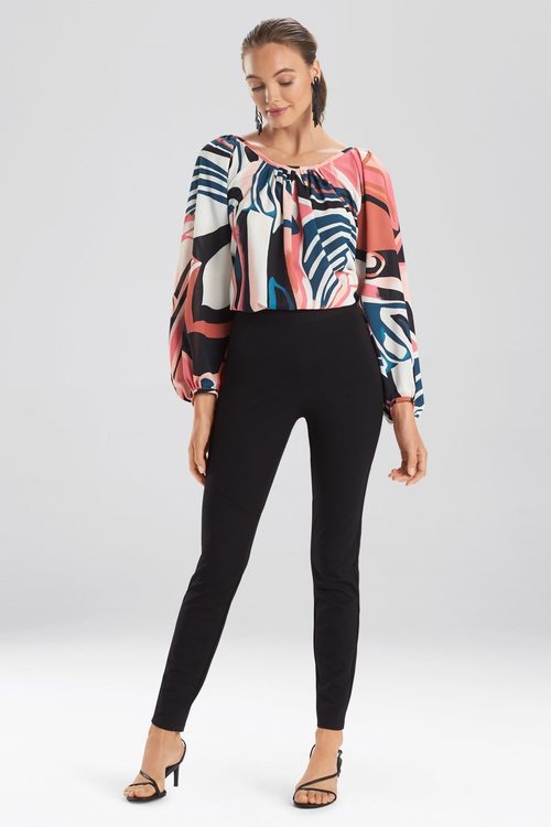 Light Weight Ponte Leggings - Black