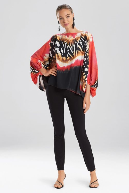 Safari Blouse - red