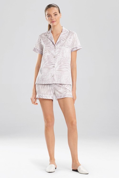 Zebra - Cotton Sateen PJ - grey