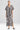 Zebra - Viscose Voile Caftan - Black