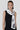 Zen Garden - Silky Soft Scarf - white with black