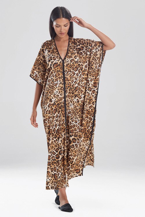 Cheetah Caftan - frosted café
