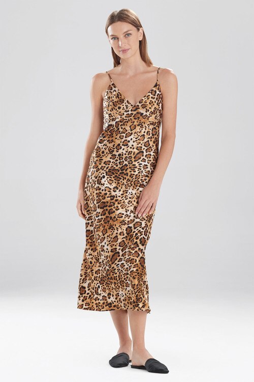 Cheetah Gown - frosted café