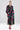 Chrysanthemum Robe - black multi
