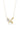 Sumi Stroke Waterfall Diamond Pendant Necklace - 14k yellow gold