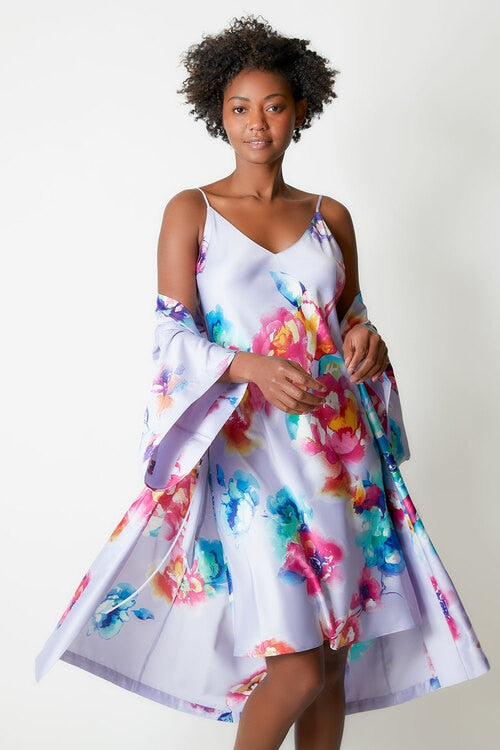 Peonia Slip - powder blue