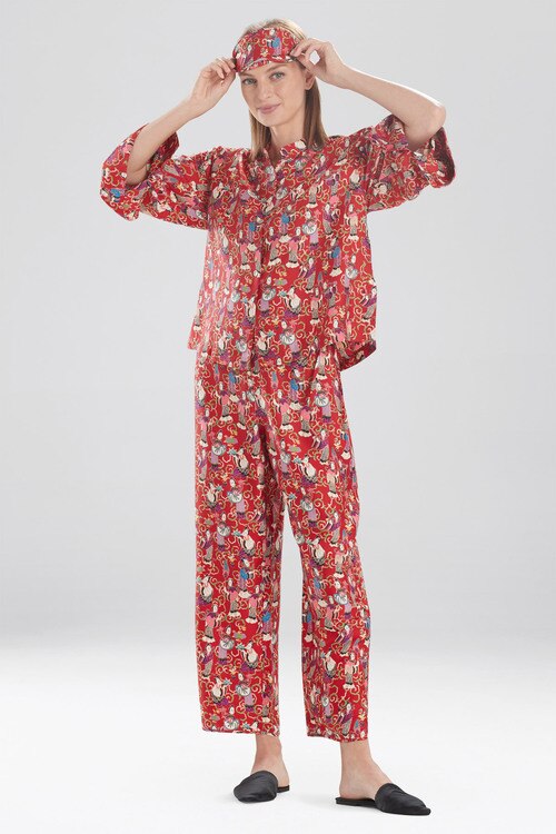 Mandarin Icons PJ Gift Set - red