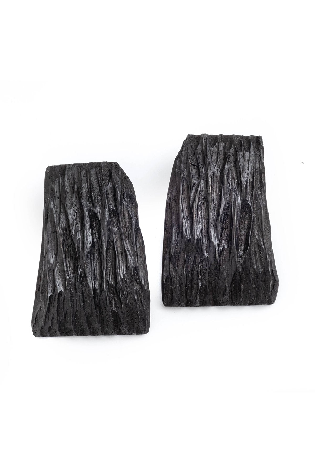 Acacia Wood Abstract Earrings