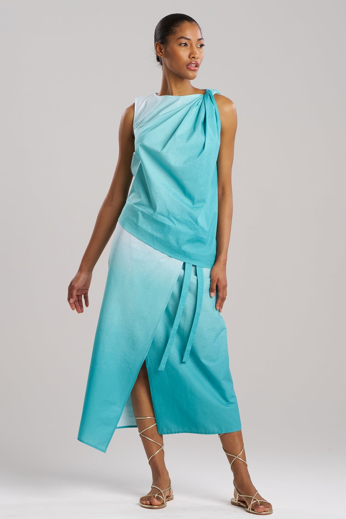Akari Cotton Origami Top
