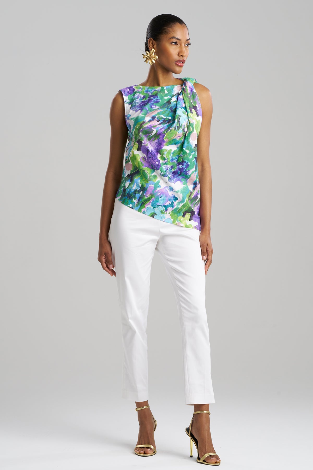 Ayame Cotton Origami Top