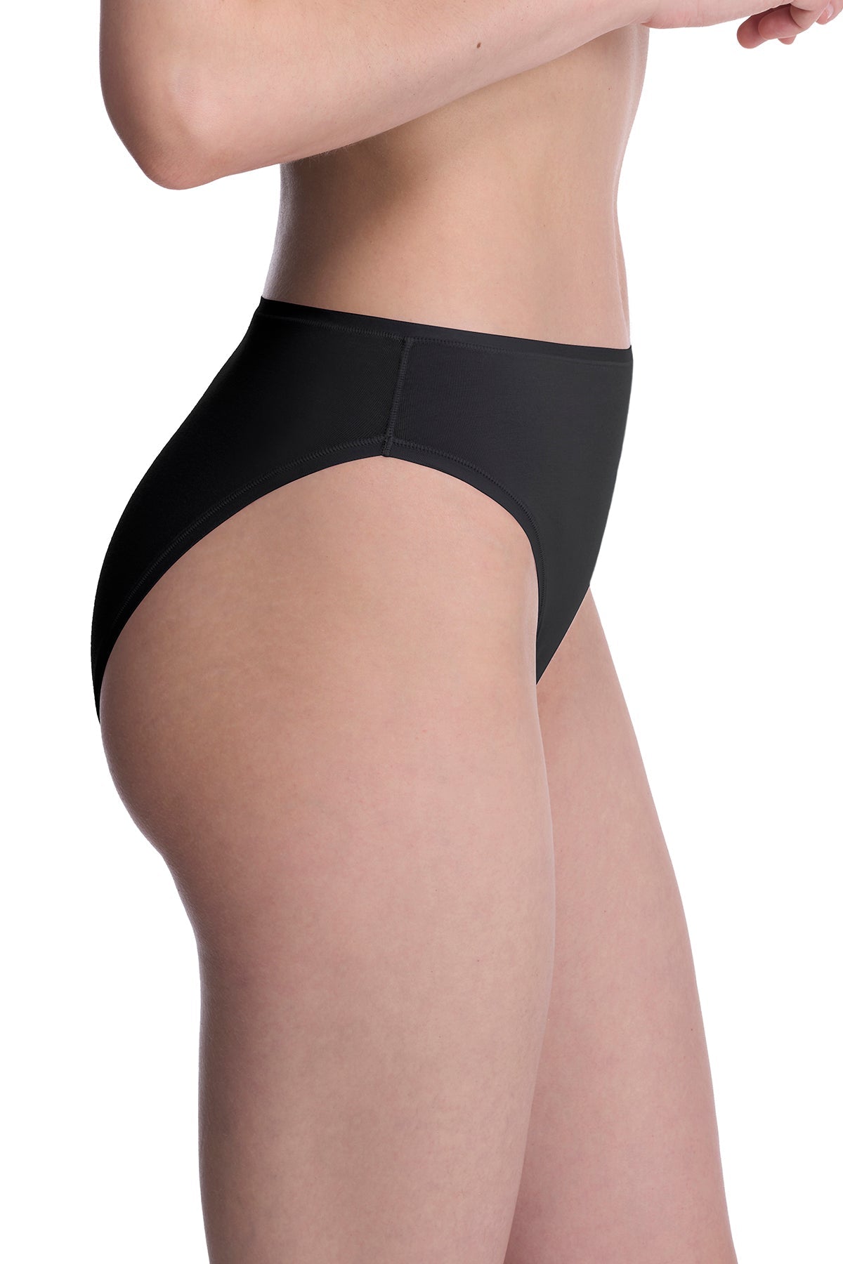 Bliss Bare Cotton High Cut Brief