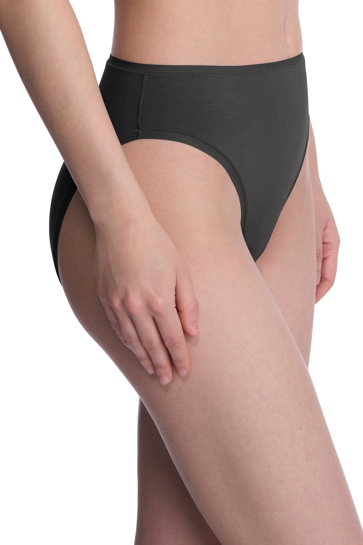 Bliss Bare Cotton High Cut Brief