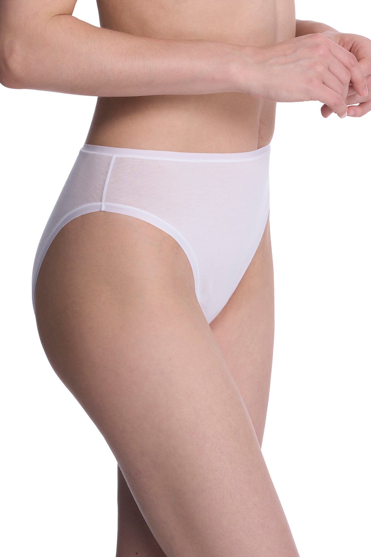 Bliss Bare Cotton High Cut Brief