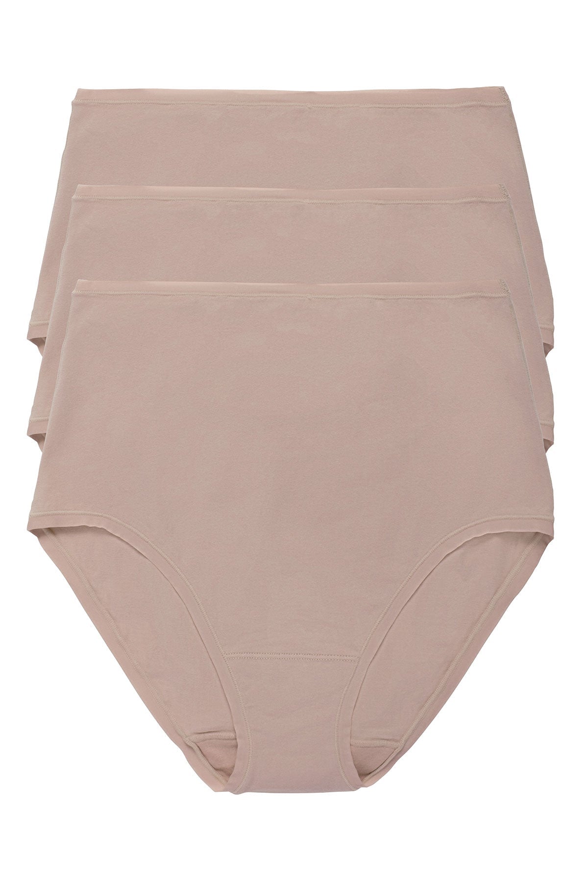 Bliss Bare Cotton High Waist Brief 3-Pack