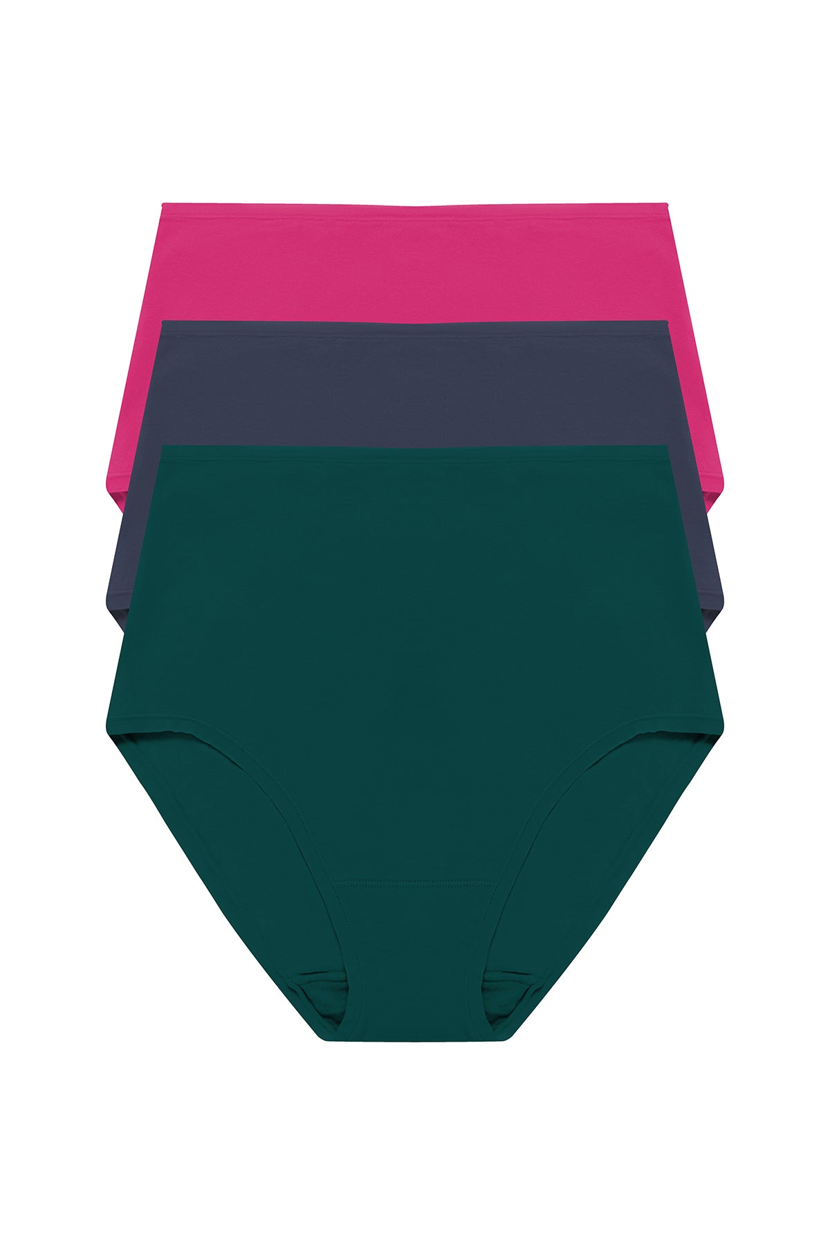 Bliss Bare Cotton High Waist Brief 3-Pack