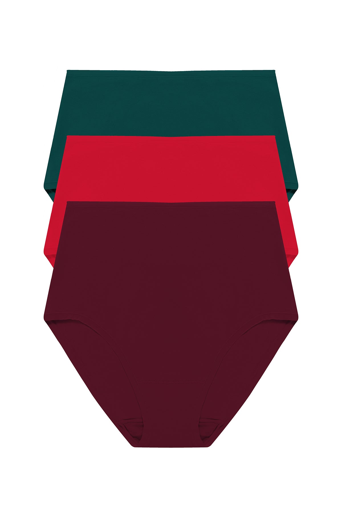 Bliss Bare Cotton High Waist Brief 3-Pack