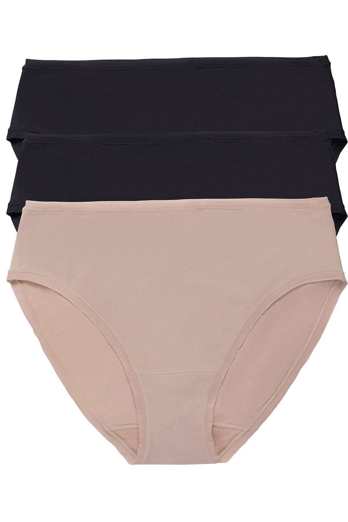 Bliss Bare Cotton Hipster 3-Pack