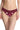 Bliss Perfection One-Size Thong 3-Pack - Dk Cherry Floral Print/Oregano/Black