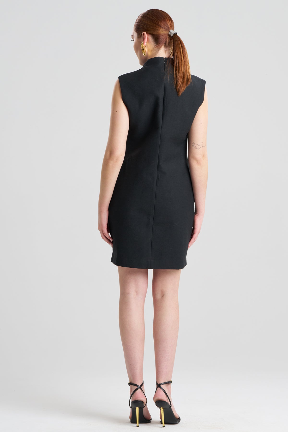 Canvas Cotton Sheath Dress