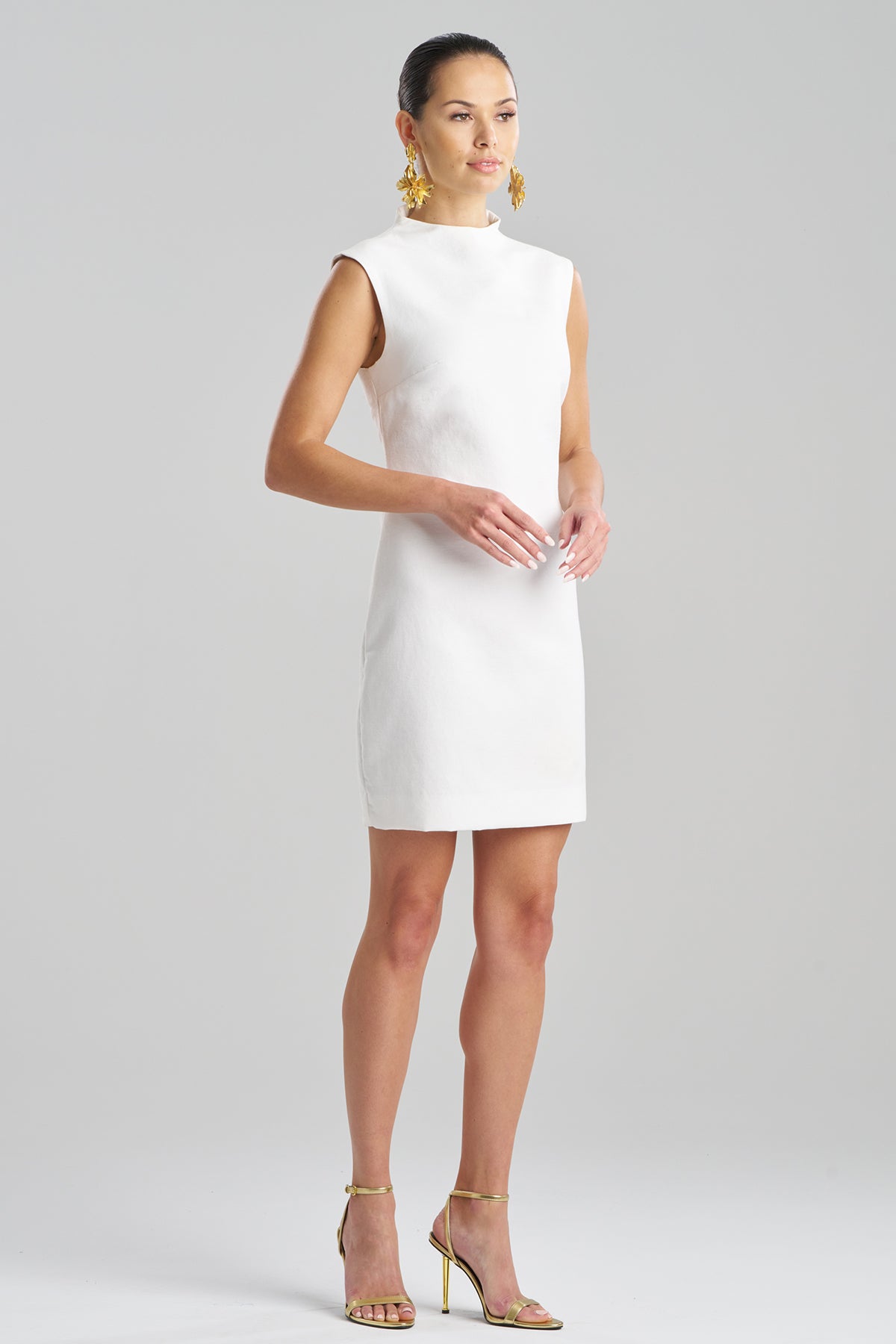 Canvas Cotton Sheath Dress