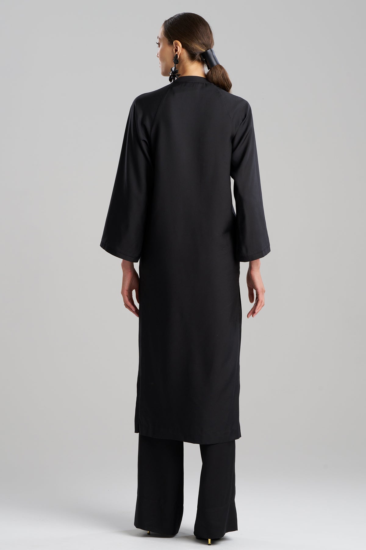 Cotton Silk Twill Tunic