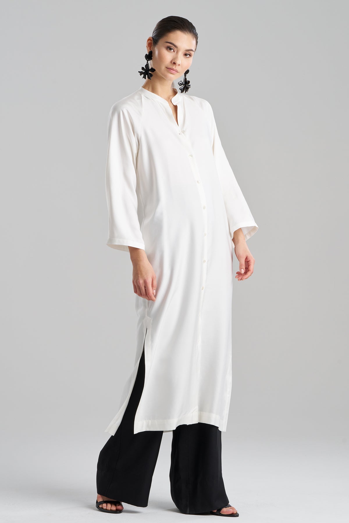 Cotton Silk Twill Tunic