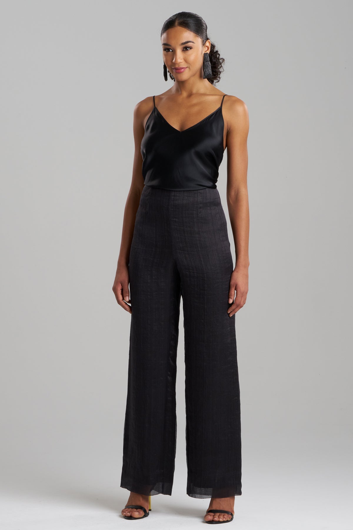 Couture Piña Straight Leg Pants - black