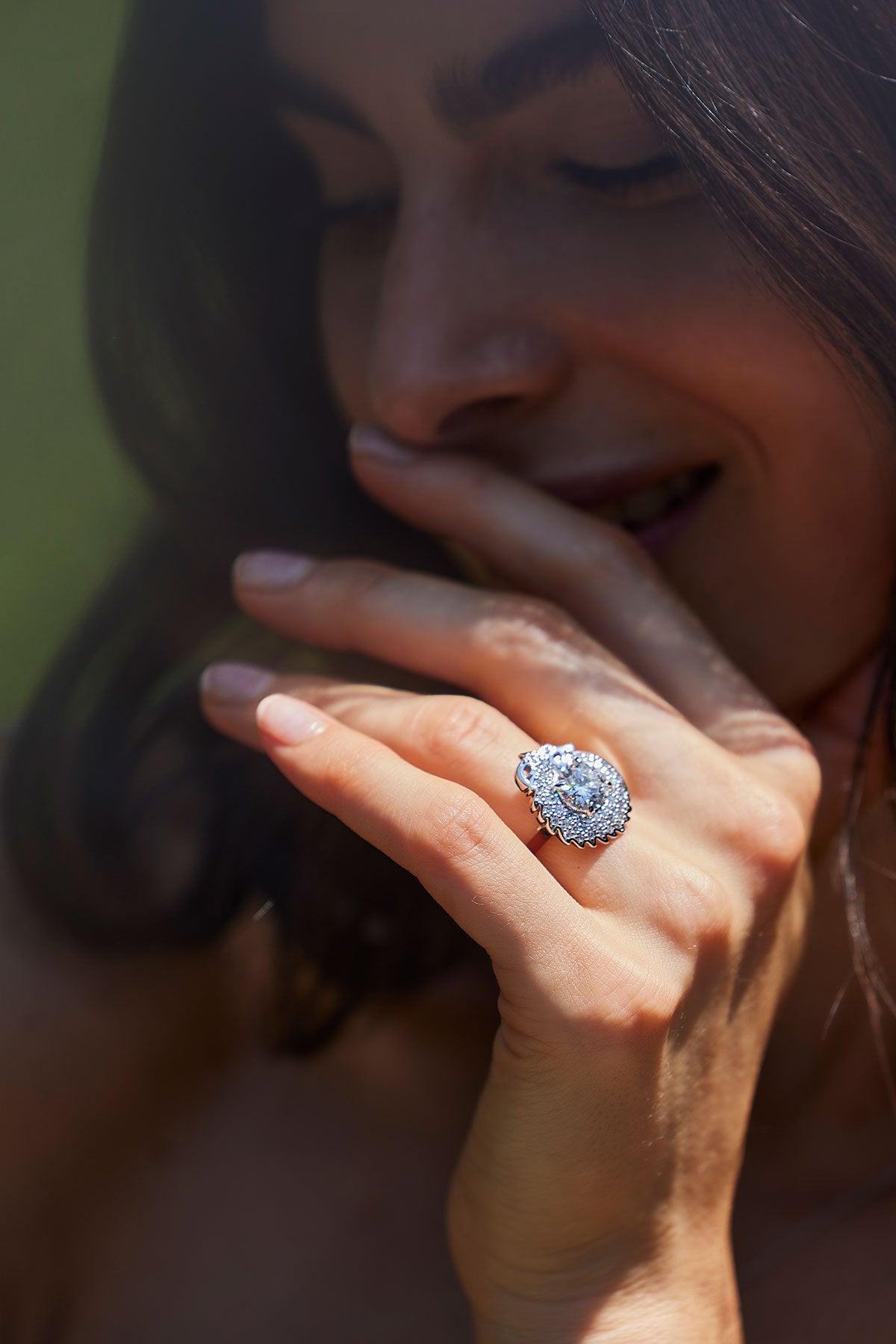 Dragon Lab-Grown 14K Gold Round Diamond Ring