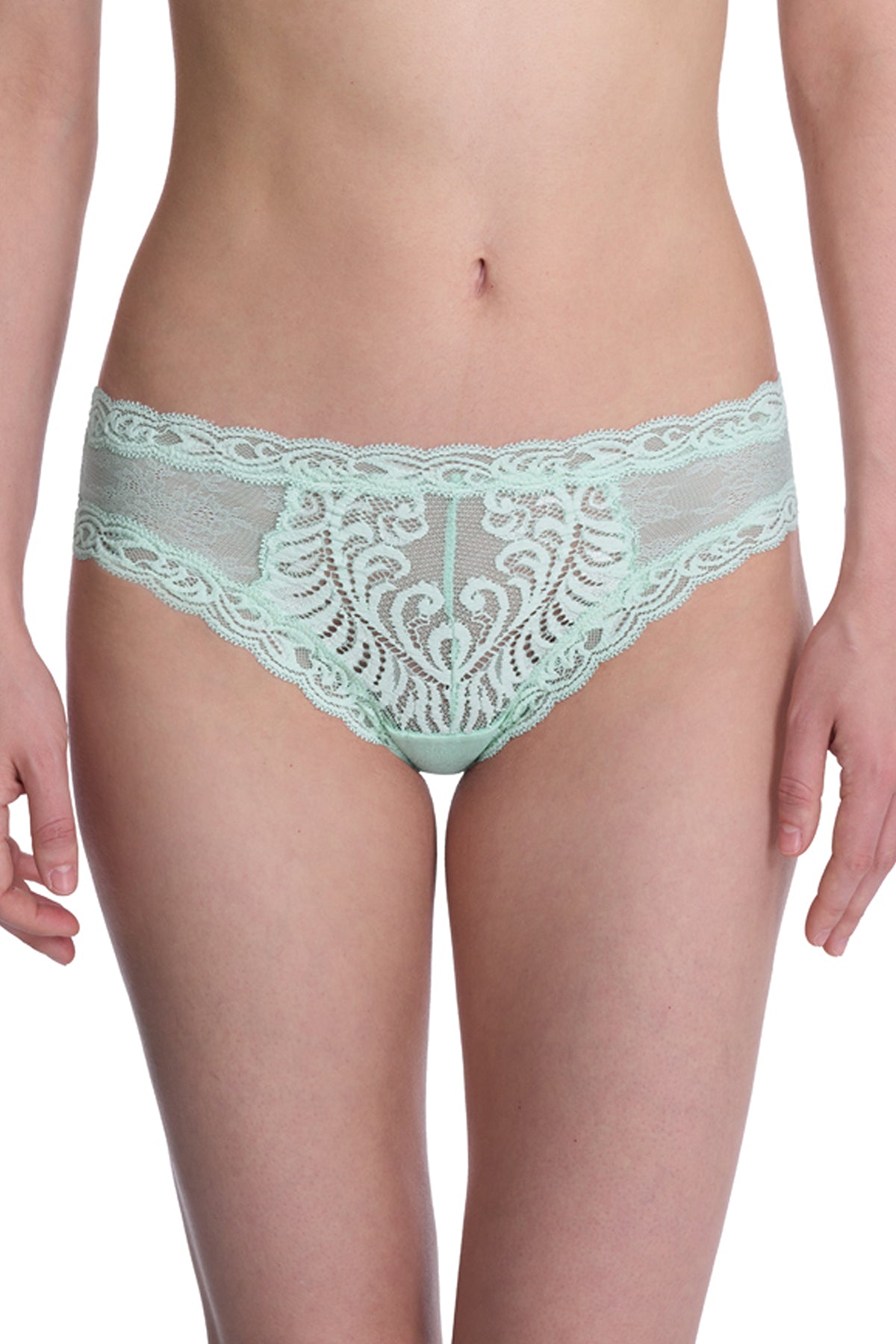 Feathers Hipster - Whipped Mint Lace
