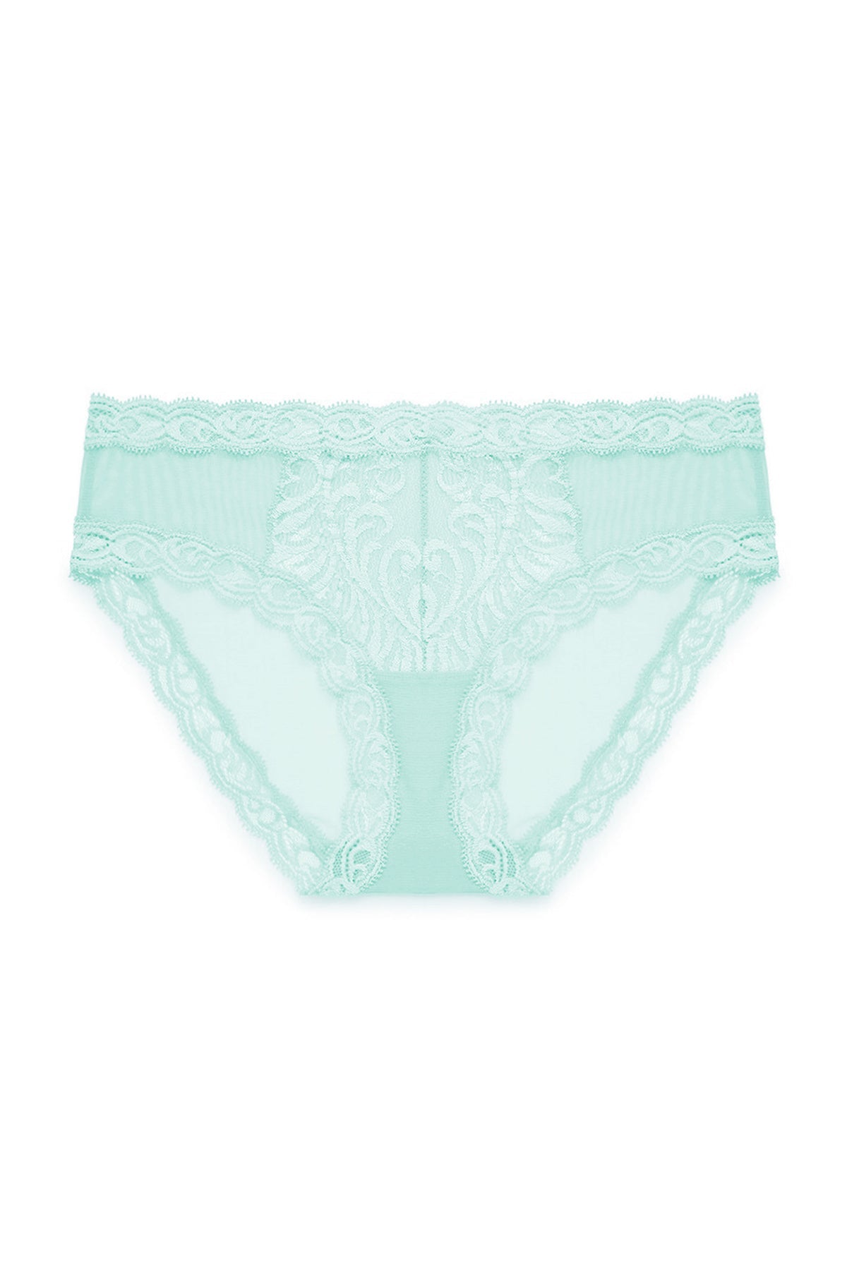 Feathers Hipster - Whipped Mint Lace