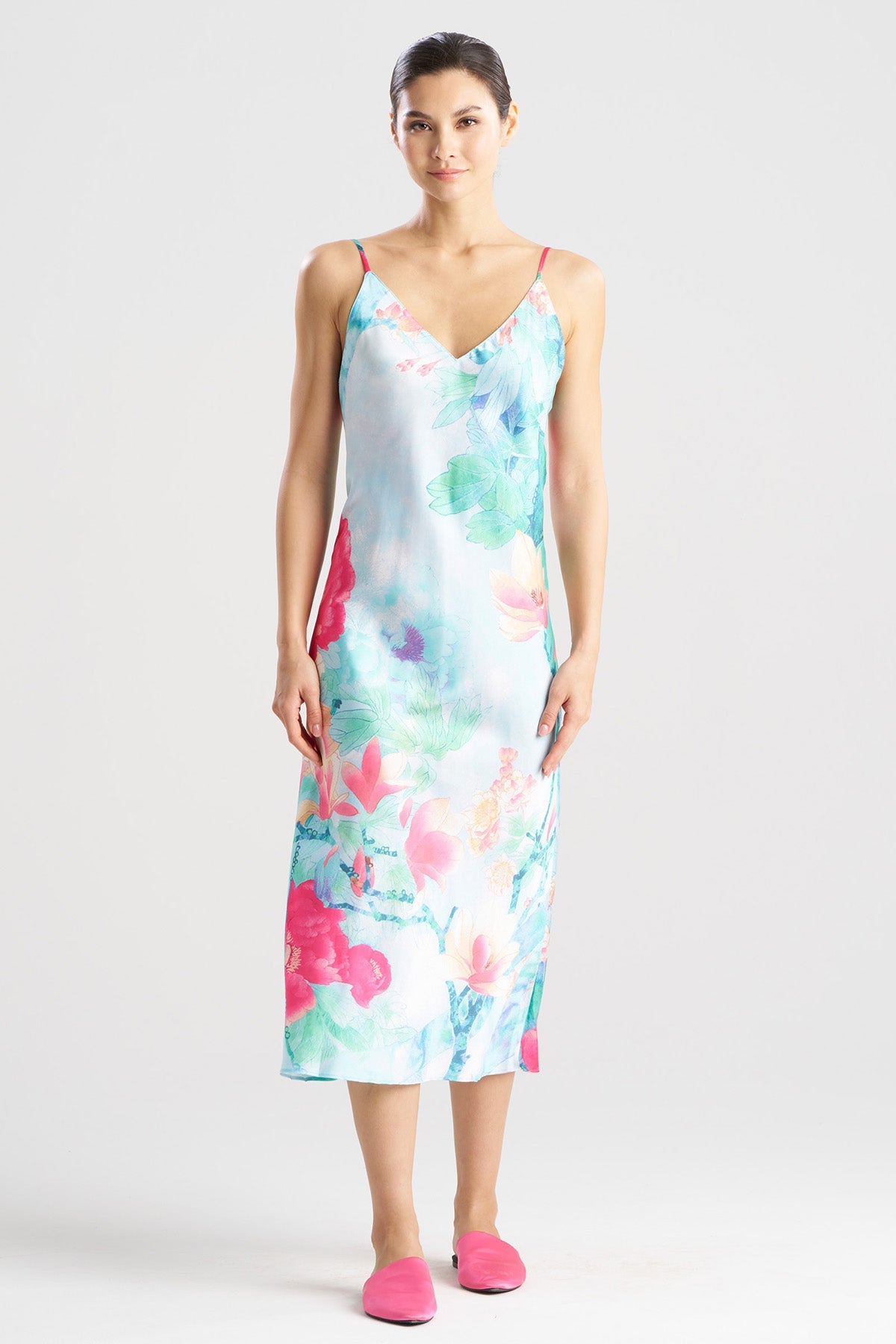 Floral Garden Slip Dress