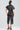 Flower Stencil Embroidered Jumpsuit - black