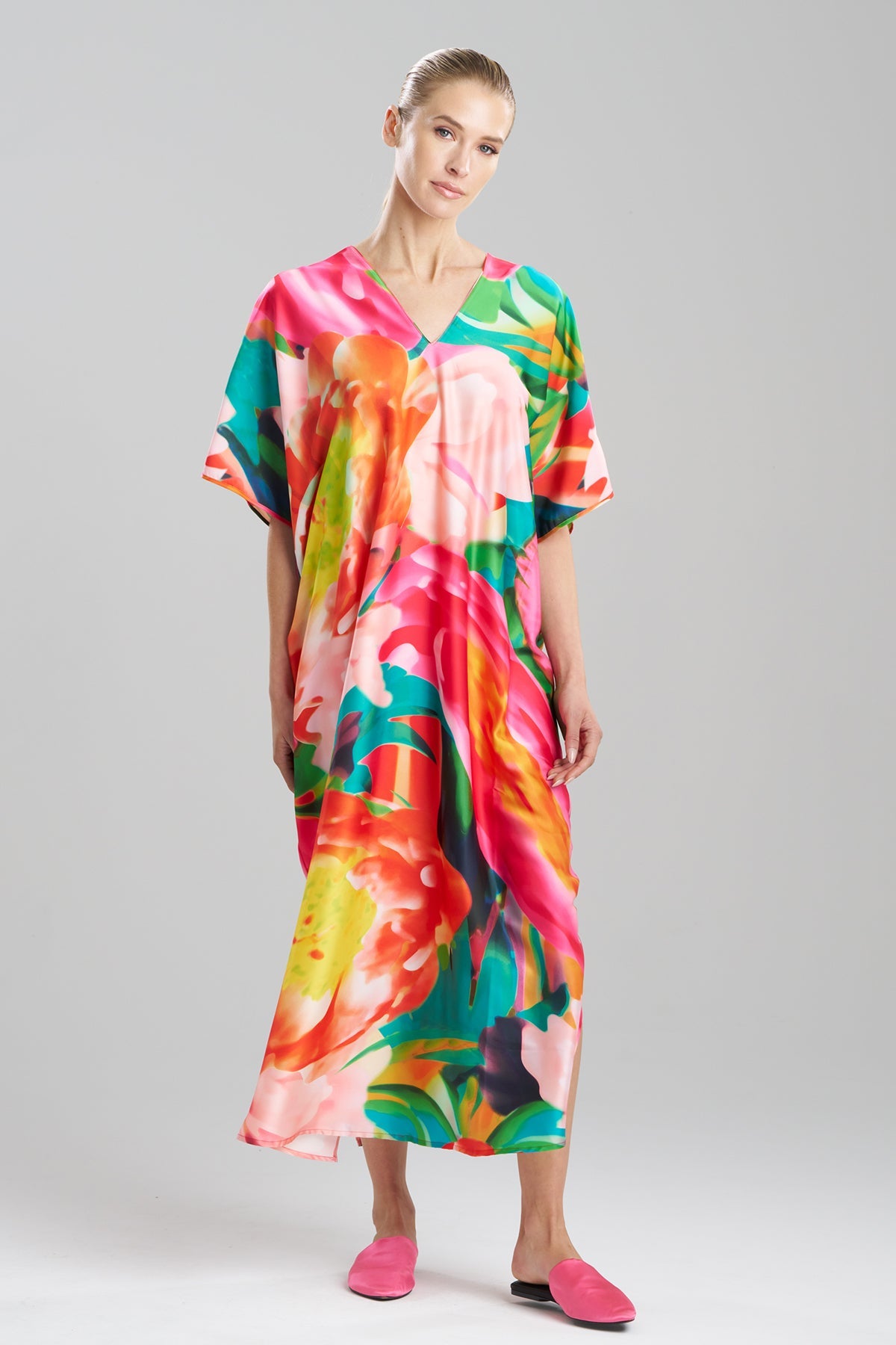 Garbo V-Neck Caftan