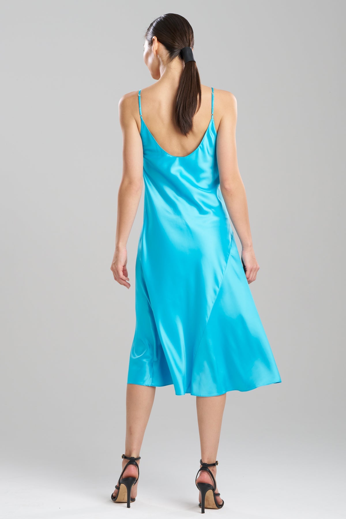 Glamour Scoop Neck Slip Dress