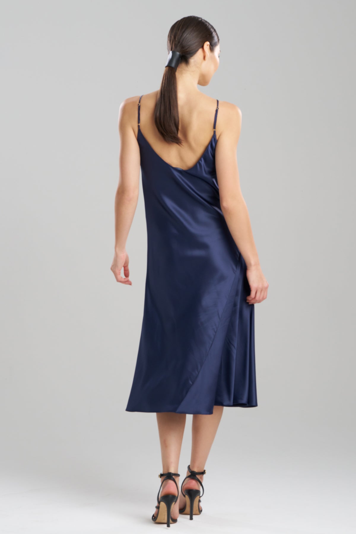 Glamour Scoop Neck Slip Dress