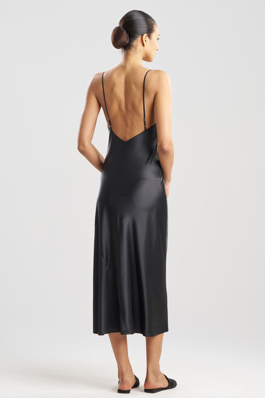 Glamour V-Neck Slip Dress