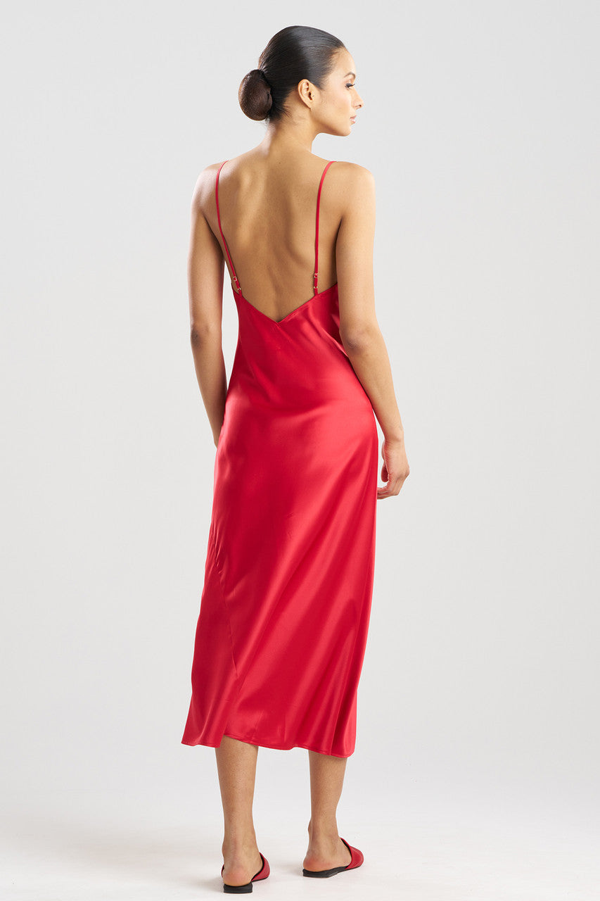 Glamour V-Neck Slip Dress
