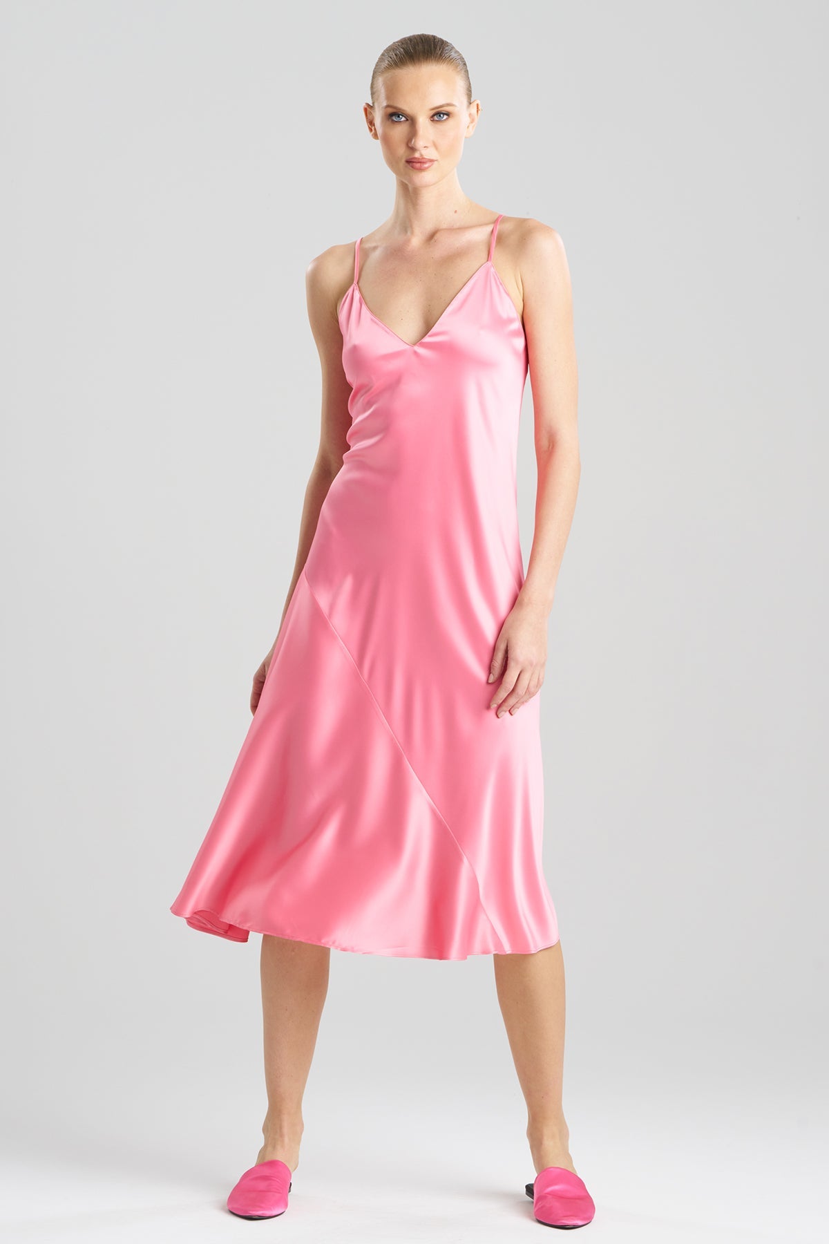 Glamour V-Neck Slip Dress