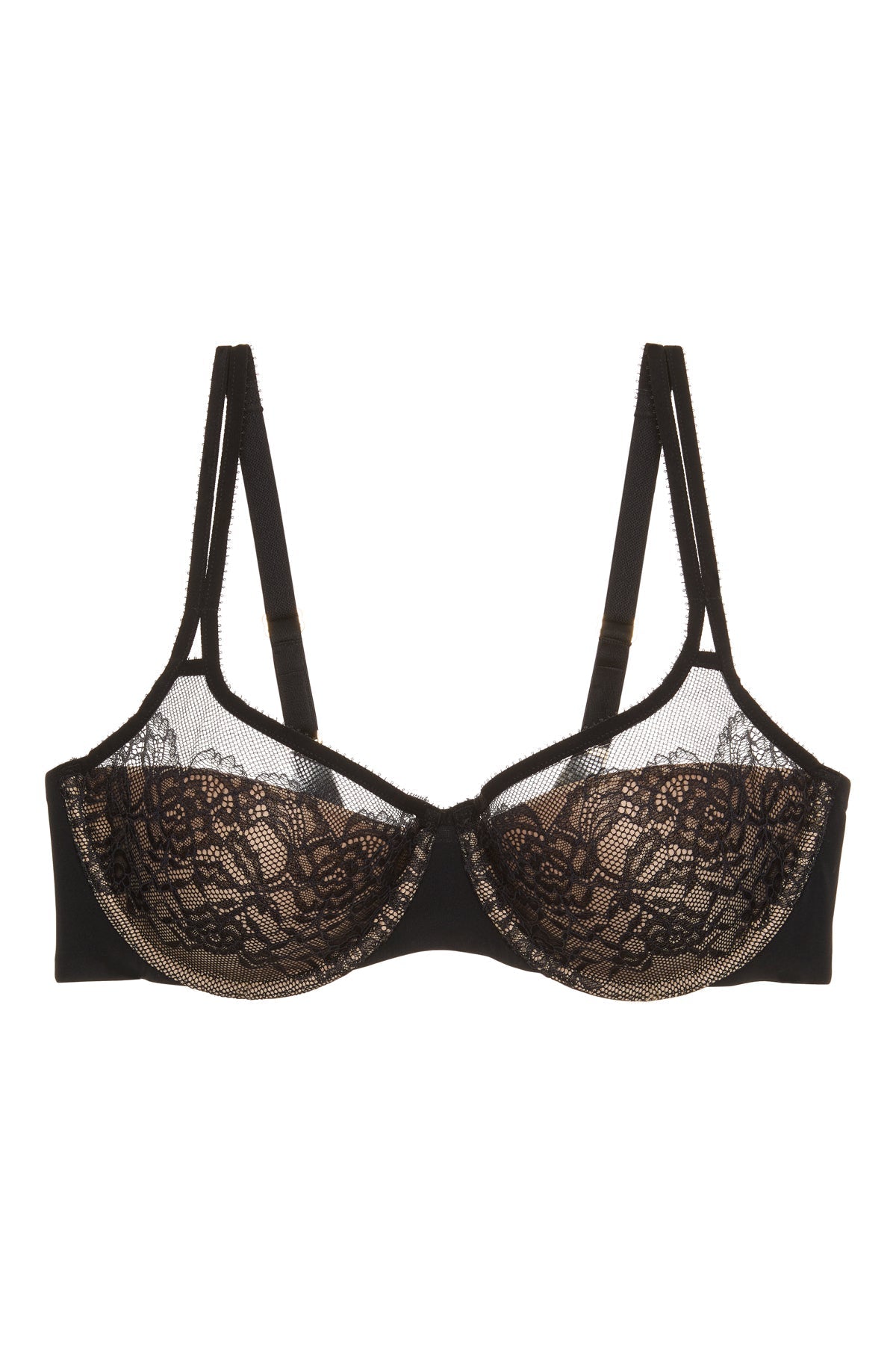 Graceful Full Fit Balconette Contour Underwire Bra - rose beige/lt ivory