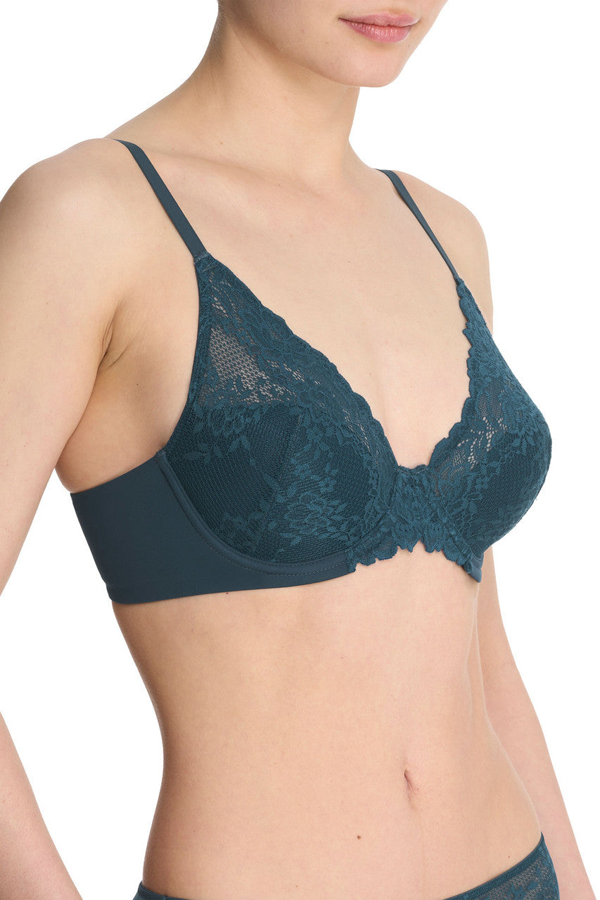 Heavenly Convertible Comfort Lace Contour Underwire Bra