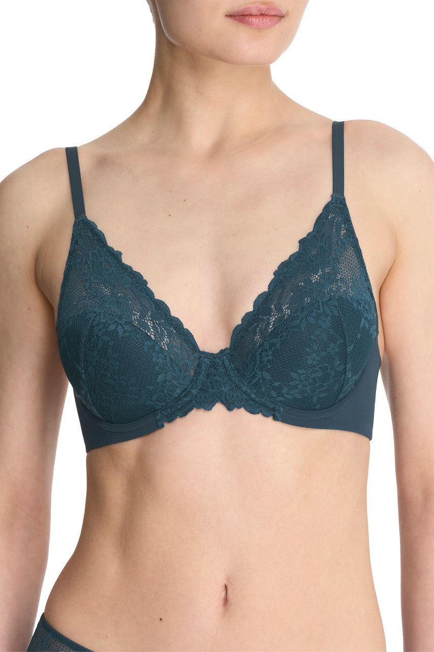 Heavenly Convertible Comfort Lace Contour Underwire Bra